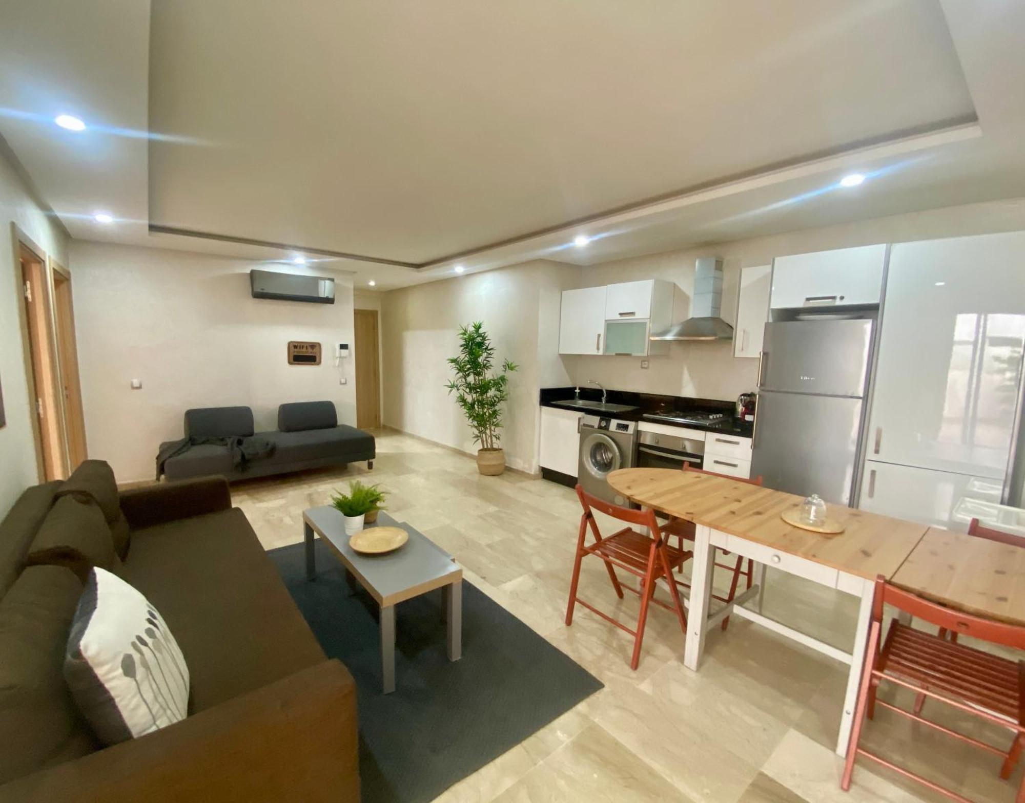 Appartement Pres De Novotel Face Au Parc Welcome Stay Mohammedia Exterior foto
